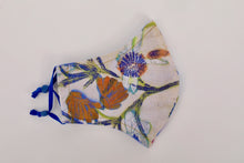 Load image into Gallery viewer, In the garden by Meli Mask 100% cotton handmade face mask