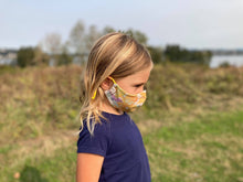 Load image into Gallery viewer, KIDS FACE MASK : BRONZED ORCHARD

