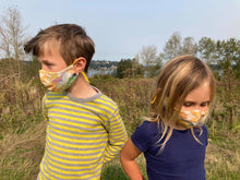 Load image into Gallery viewer, KIDS FACE MASK : BRONZED ORCHARD

