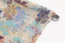 Load image into Gallery viewer, Eden collection Beautiful, unique silk hand sewn kimono, original print Melissa Koch Fine Arts, bag, belt, slow fashion
