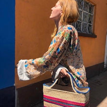 Load image into Gallery viewer, KIMONO : MEADOW DIVA SILK
