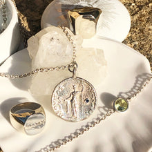 Load image into Gallery viewer, Roman Justice &amp; Equality Coin Necklace
