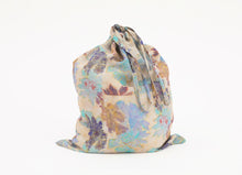 Load image into Gallery viewer, Eden collection Beautiful, unique silk hand sewn kimono, original print Melissa Koch Fine Arts, bag, belt, slow fashion
